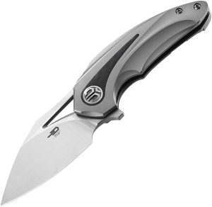 Bestech Nuke Framelock M390 Gray Carbon Fiber