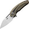 Bestech Nuke Framelock M390 Bronze Carbon Fiber