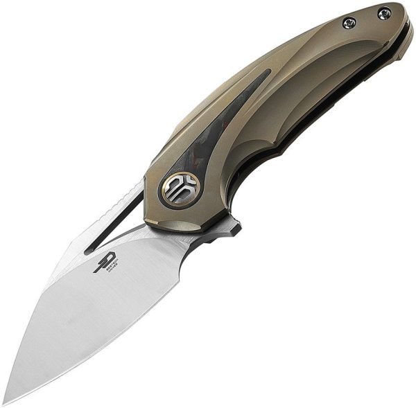 Bestech Nuke Framelock M390 Bronze Carbon Fiber