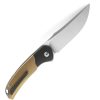 Bestech Supernova Linerlock Gold Vertical Satin M390