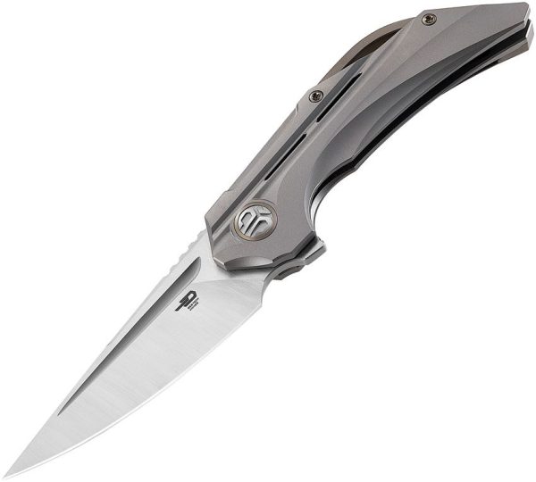 Bestech Vigil Framelock Gray Titanium M390