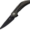 Bestech Vigil Framelock Bronze Stonewash M390