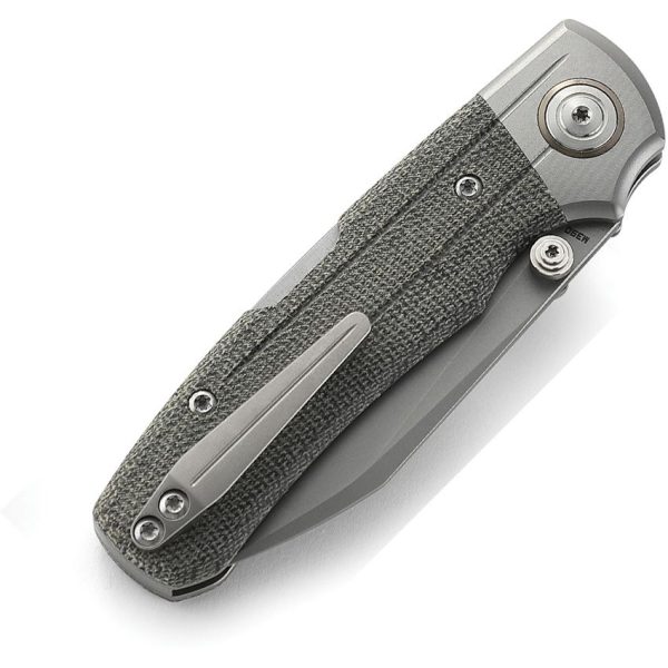 Bestech Tonic M390 Lockback Black Micarta