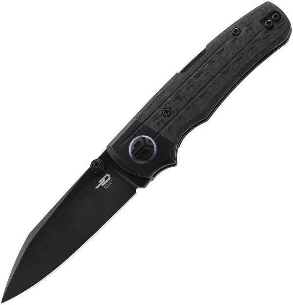 Bestech Tonic M390 Backlock Stonewash Carbon Fiber