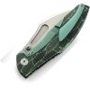 Bestech Lockness M390 Framelock Black/Green G10