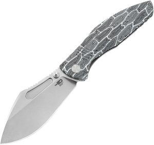 Bestech Lockness M390 Framelock Black/White G10