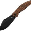 Bestech Lockness M390 Framelock Black/Orange G10