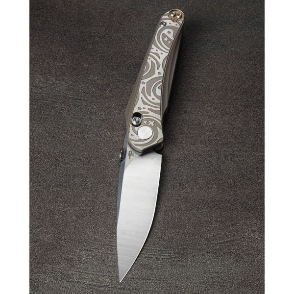 Bestech Mothus Bar Lock Bronze Titanium M390