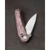 Bestech Mothus Bar Lock Pink Titanium M390