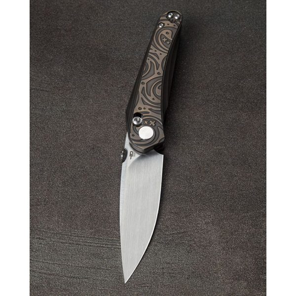 Bestech Mothus Bar Lock Bronze M390 Satin Blade