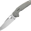Bestech Nyxie Framelock Gray S35VN Titanium