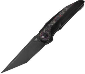 BTKT2303E.jpg Bestech Blind Fury Framelock Black M390 Red CF