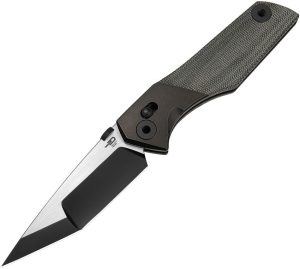 Bestech Cetus Bar Lock Black Canvas Micarta M390