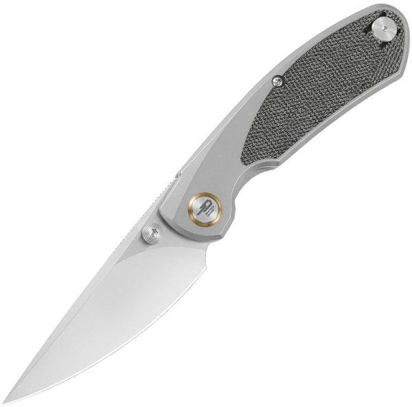 Bestech Lito Framelock M390 Titanium Micarta