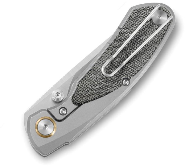 Bestech Lito Framelock M390 Titanium Micarta