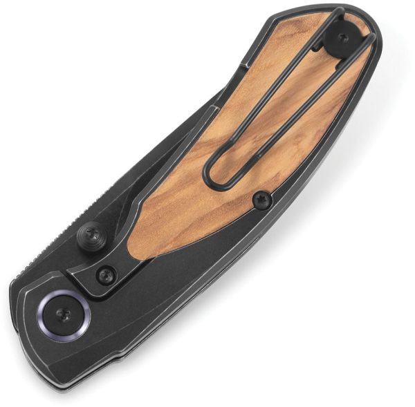 Bestech Lito Framelock M390 Olive Wood