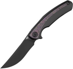 Bestech Sambac Framelock M-Cut Black Ti/Purple