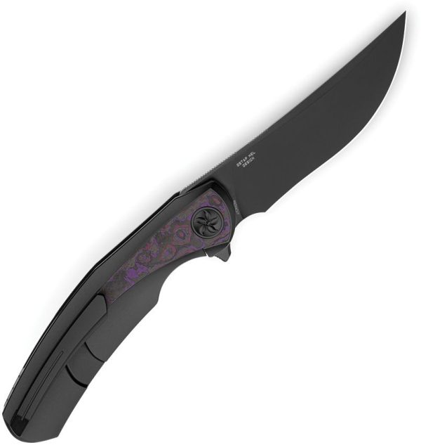 Bestech Sambac Framelock M-Cut Black Ti/Purple