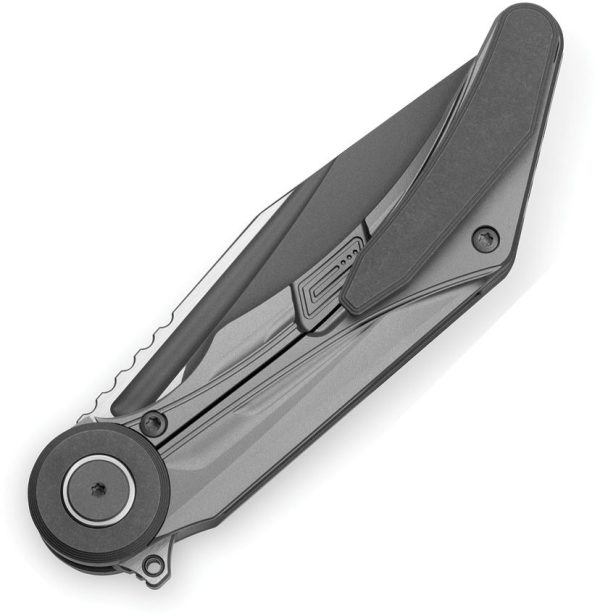 Bestech Seraph Framelock Ti Gray M390