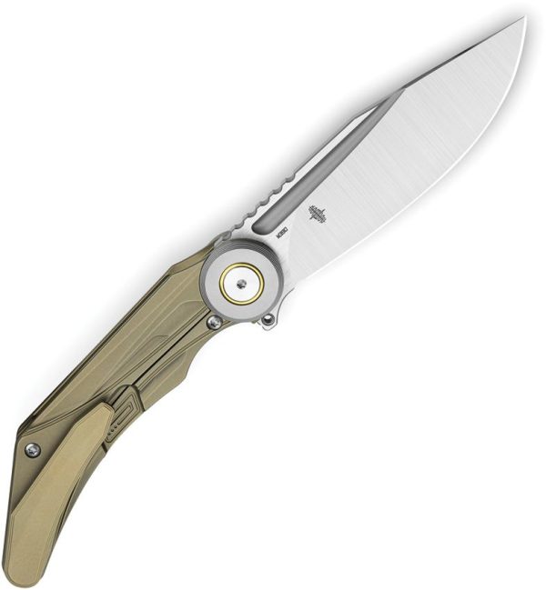 Bestech Seraph Framelock Ti Bronze M390