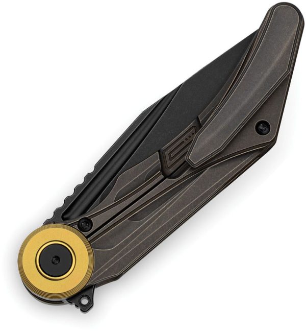 Bestech Seraph Framelock M390 Black Bronze Handle