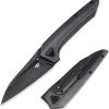 Bestech VK-NAVI Framelock M-Cut Titanium Knife