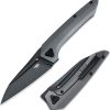 Bestech VK-NAVI Framelock M-Cut Dark Ti Handle