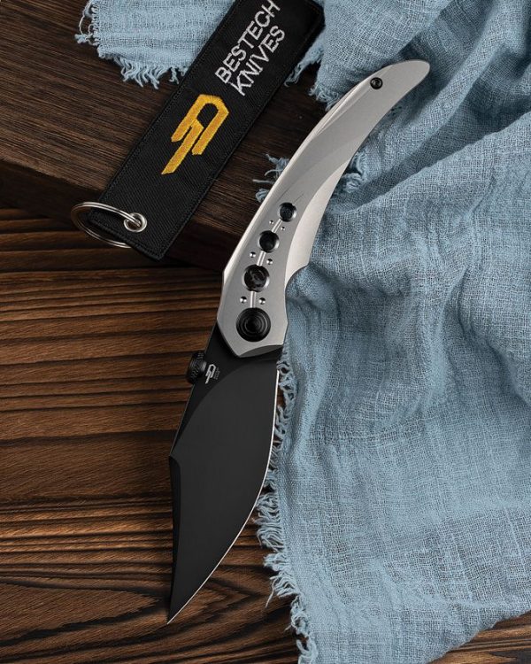 Bestech Razon Framelock M-Cut Gray