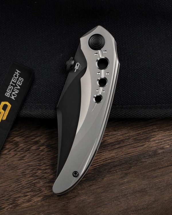 Bestech Razon Framelock M-Cut Gray