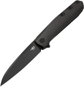Bestech 9 Framelock Ti Black Stonewash