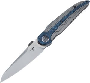 Bestech Prydwen Framelock M-Cut Ti Blue Marble