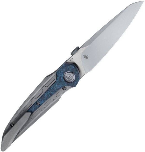 Bestech Prydwen Framelock M-Cut Ti Blue Marble