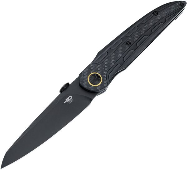 Bestech Prydwen Framelock M-Cut Ti Black