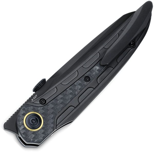 Bestech Prydwen Framelock M-Cut Ti Black