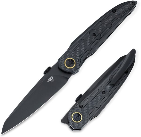 Bestech Prydwen Framelock M-Cut Ti Black