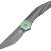 BTKT2412C.jpg Bestech Excentric Framelock M390 Green Accent