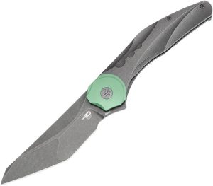 Bestech Excentric Framelock M390 Green Accent