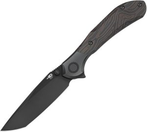 Bestech Constellation Framelock M-Cut Tanto Black Titanium