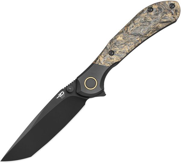 Bestech Constellation Framelock M-Cut Black PVD Tanto