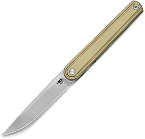 Bestech Ink Linerlock MagnaCut Bronze Titanium