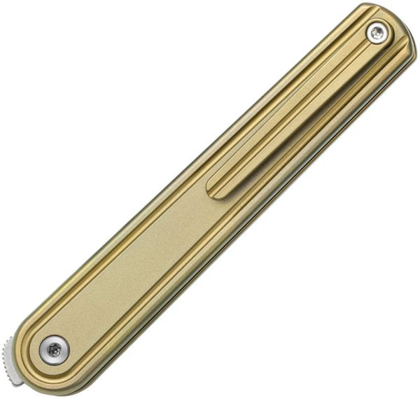 Bestech Ink Linerlock MagnaCut Bronze Titanium