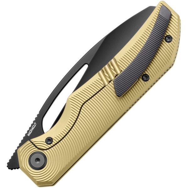 Bestech Taipan Framelock M-Cut Bronze Titanium