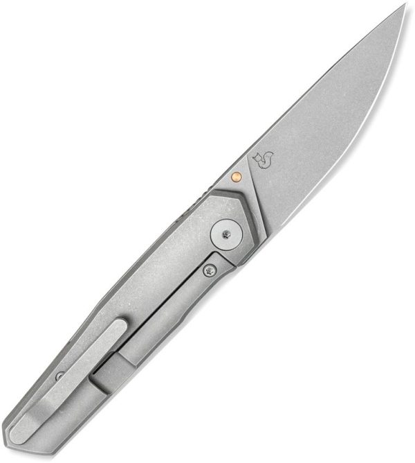 Bestech VK-KUZE Framelock M-Cut Stonewash Ti