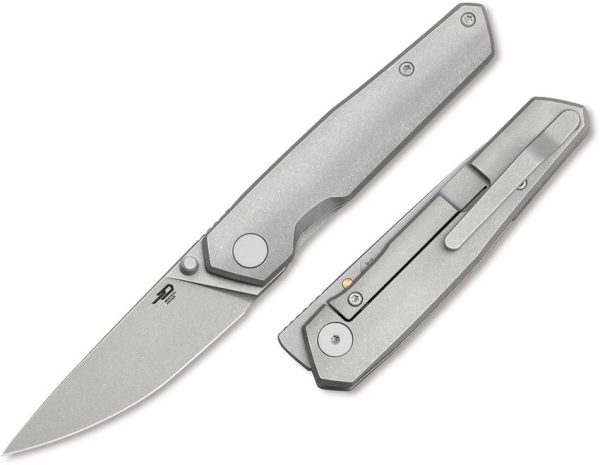 Bestech VK-KUZE Framelock M-Cut Stonewash Ti
