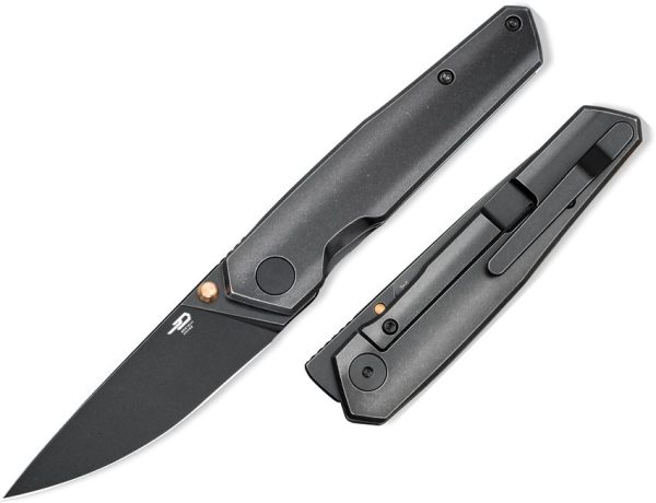 Bestech VK-KUZE Framelock M-Cut Black Stonewash
