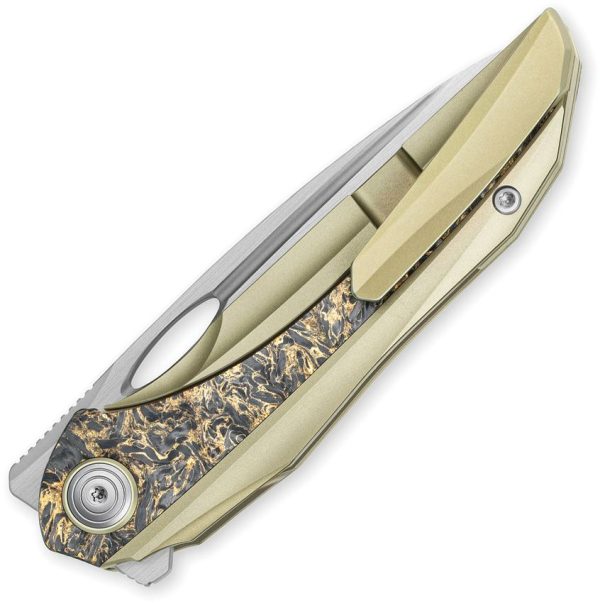 Bestech SENU Framelock Ti/Fat Carbon S90V Knife