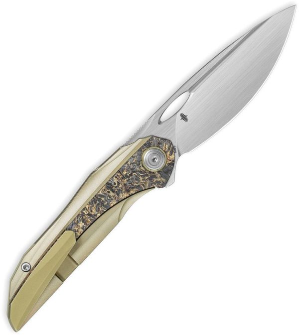 Bestech SENU Framelock Ti/Fat Carbon S90V Knife