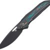 Bestech SENU Framelock S90V Black Camo Carbon Knife