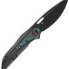 Bestech SENU Framelock S90V Black Camo Carbon Knife