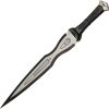 BTX Achilles Sword 1060HC Steel Fixed Blade 22.63" Black Handle